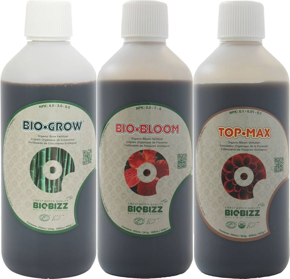 Amazon.co.jp: 液体肥料 BIO BIZZ(バイオビズ)1L 3本セット